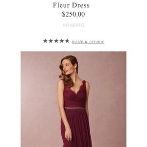 Beautiful BHLDN (Anthropologie) Fleur Dress
